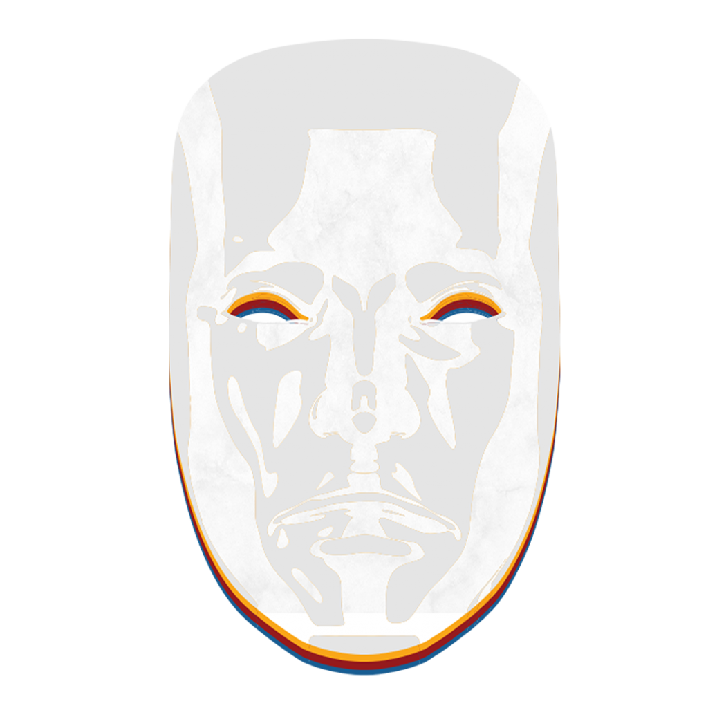 Le masque officiel de Ekho Festival qui aura lieu le 25 novembre au Scarabée. C'est à travers ce masque que nous souhaitons personnifier ce festival Ekho
